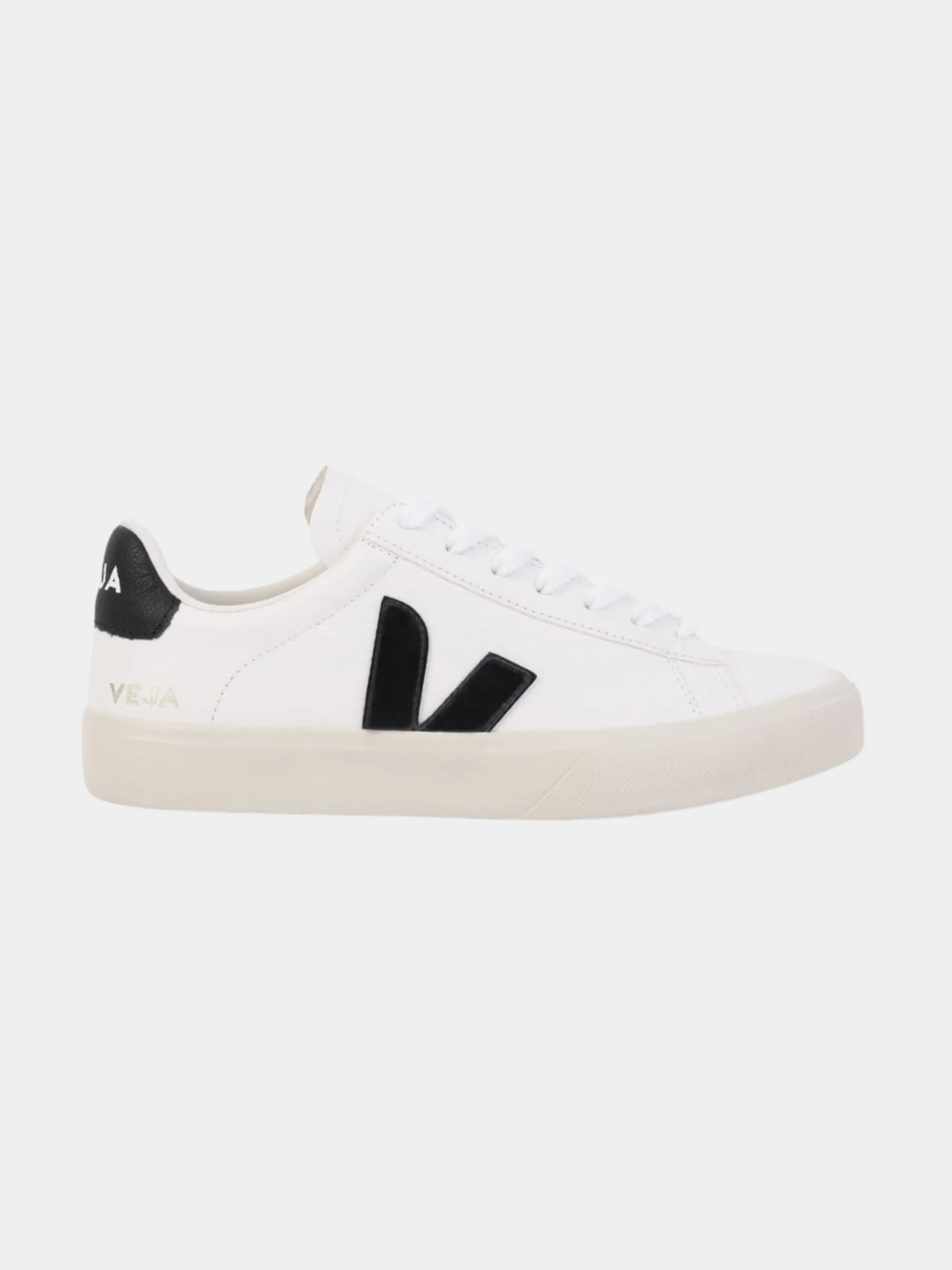 Campo Leather White Black