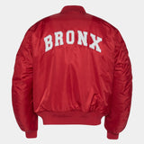 Bronx Bomber Jacket Dark Red