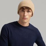 Merino Wool Beanie Honey Beige