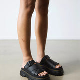 Mattison Slide Sandals Black