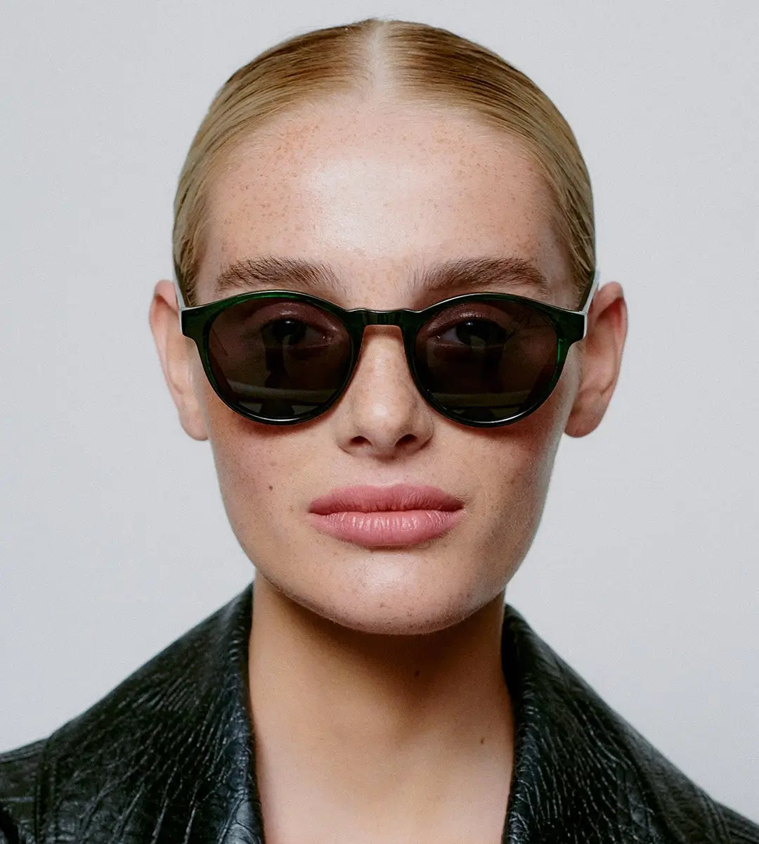 A. KJAERBEDE MARVIN GREEN MARBLE TRANSPARENT