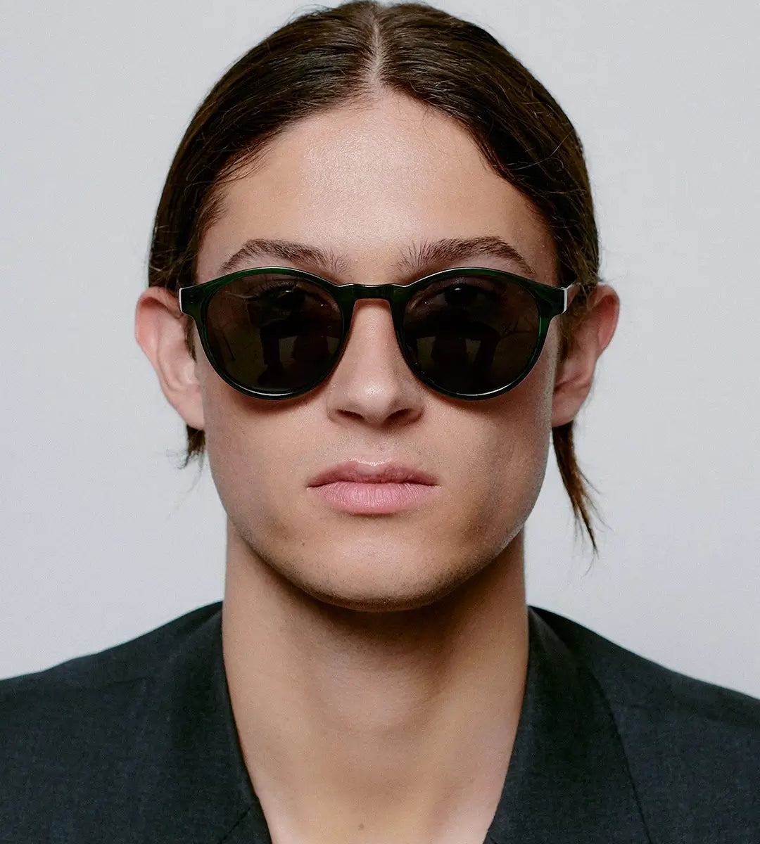 A. KJAERBEDE MARVIN GREEN MARBLE TRANSPARENT