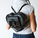 Leather Heart Shaped Bag