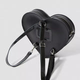 Leather Heart Shaped Bag