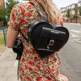 Leather Heart Shaped Bag