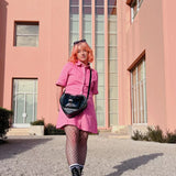 Leather Heart Shaped Bag