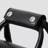 Smooth Leather Laptop Backpack