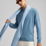 Merino Wool Scarf Heather Grey