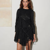 Hera Lace Dress Black
