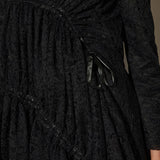 Hera Lace Dress Black