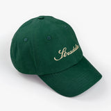 Script Green Hat