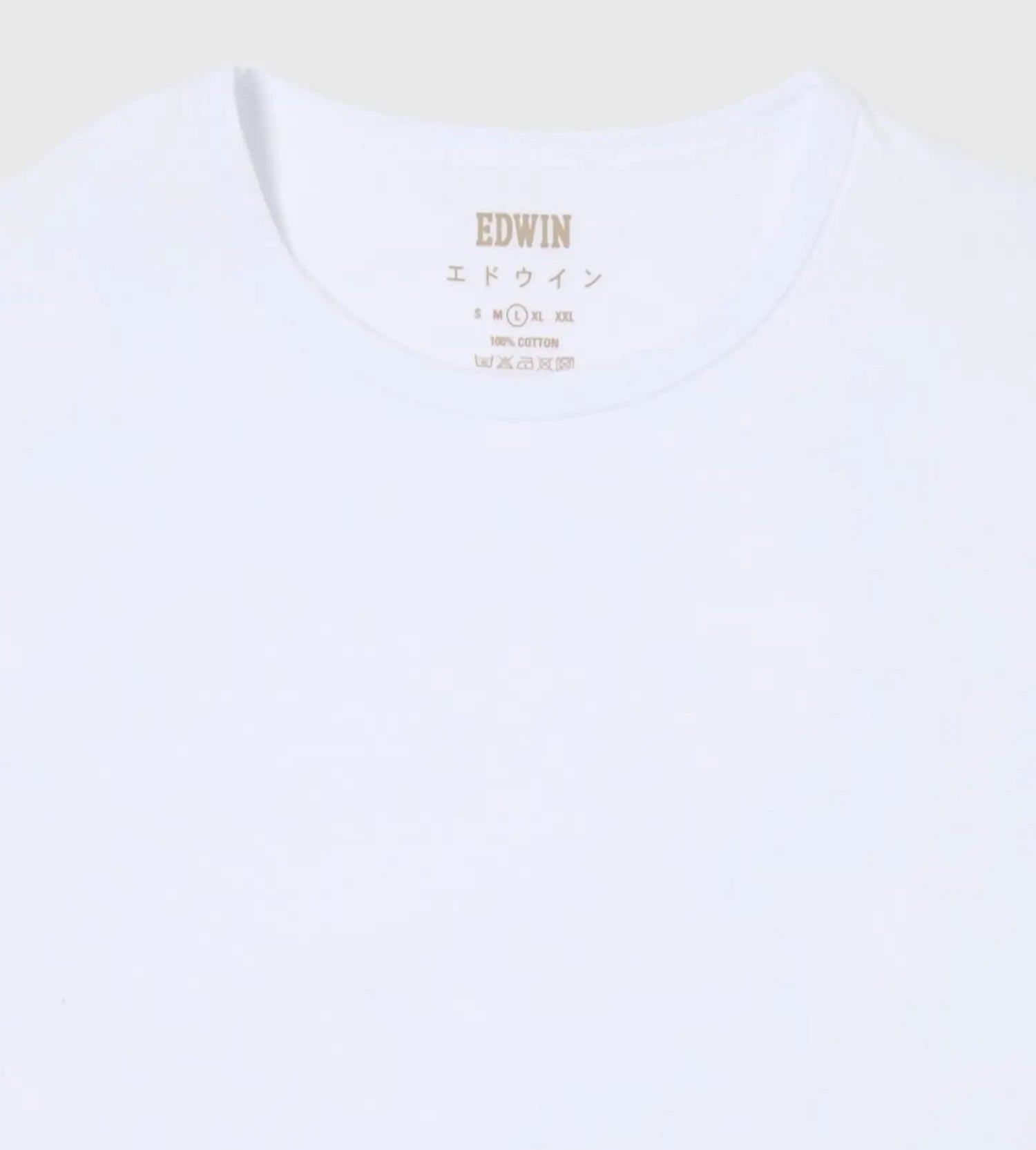 Edwin DOUBLE PACK SS T-SHIRT WHITE