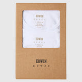 Edwin DOUBLE PACK SS T-SHIRT WHITE