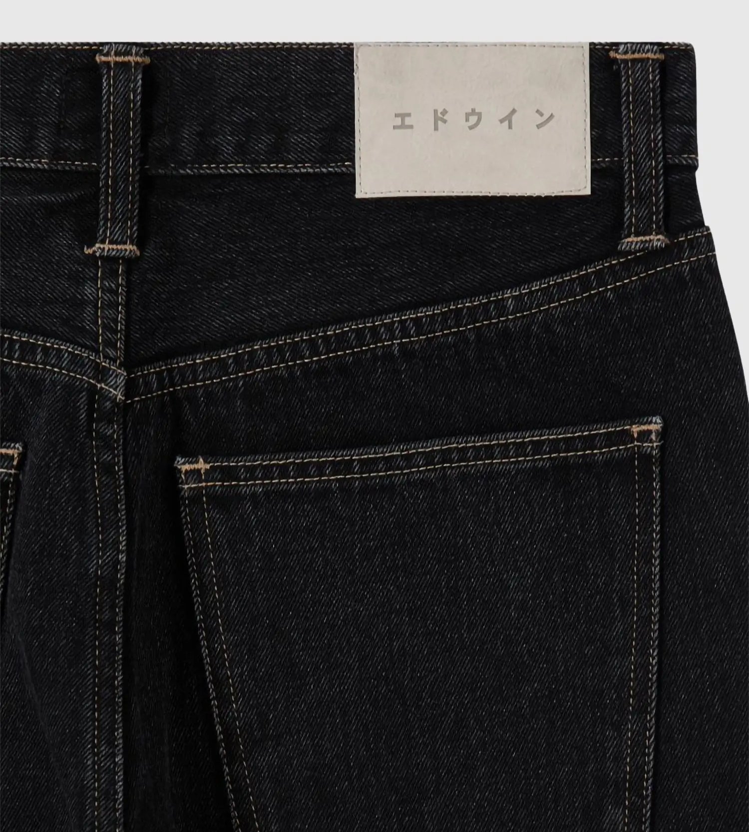 EDWIN W' ZETA PANT BLACK