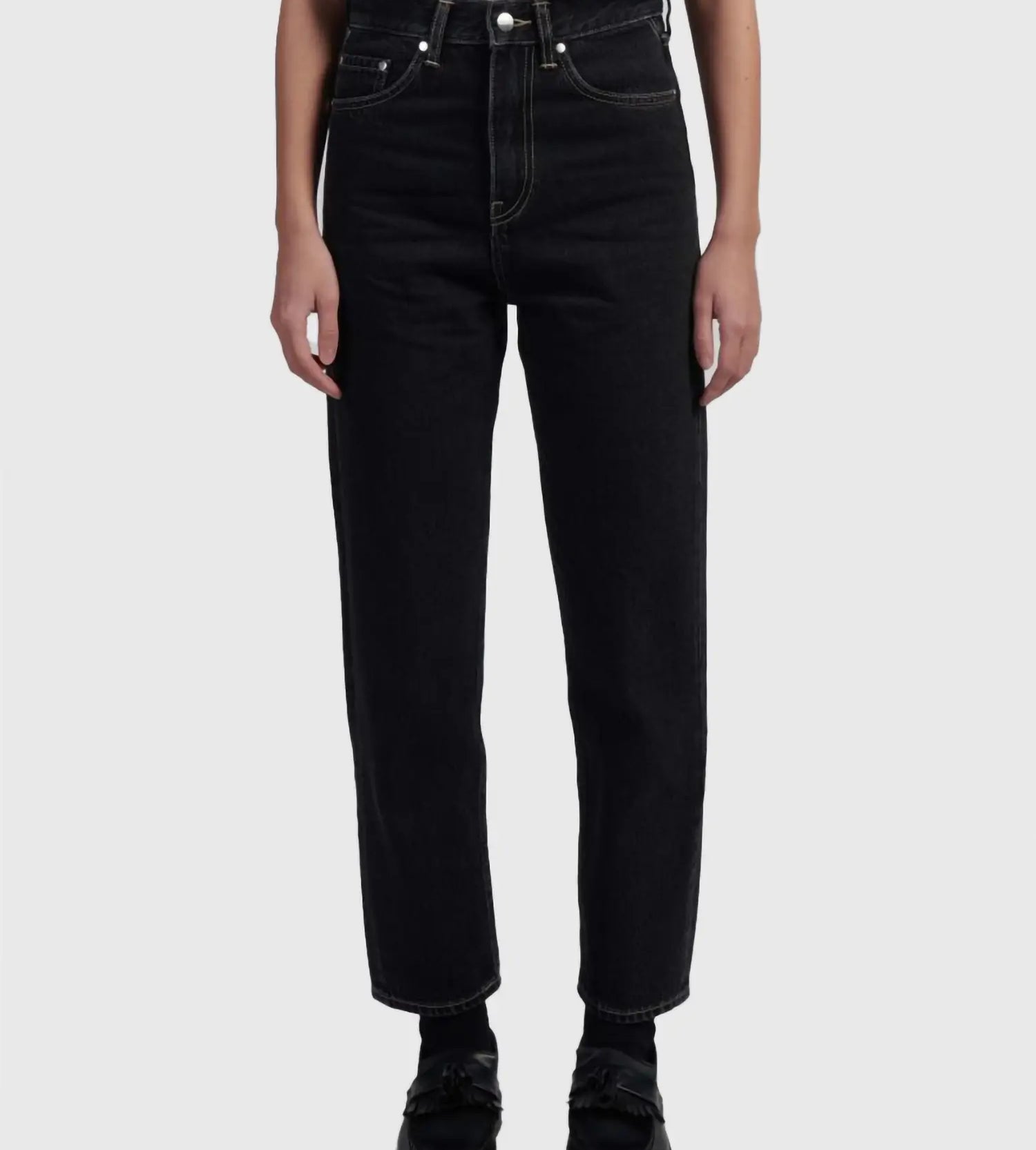 EDWIN W' ZETA PANT BLACK