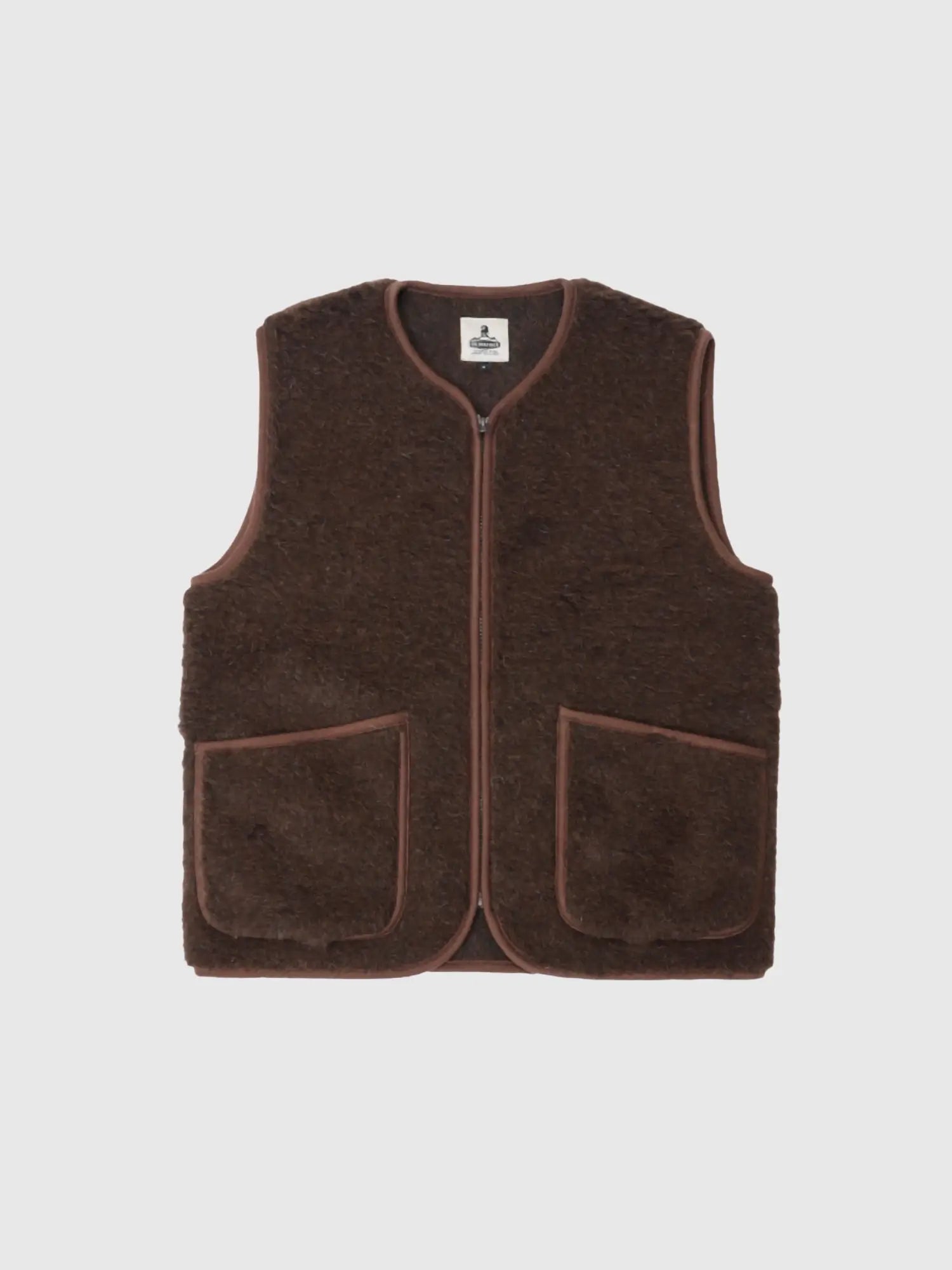 Pepitko Vest Dark Brown