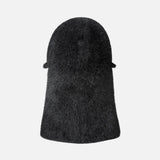 Faux Fur Balaclava Black