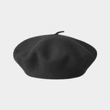 Modelaine Beret Camel Black