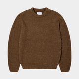 Dun Textured Sweater Brown