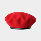 Monty Wool Beret Red