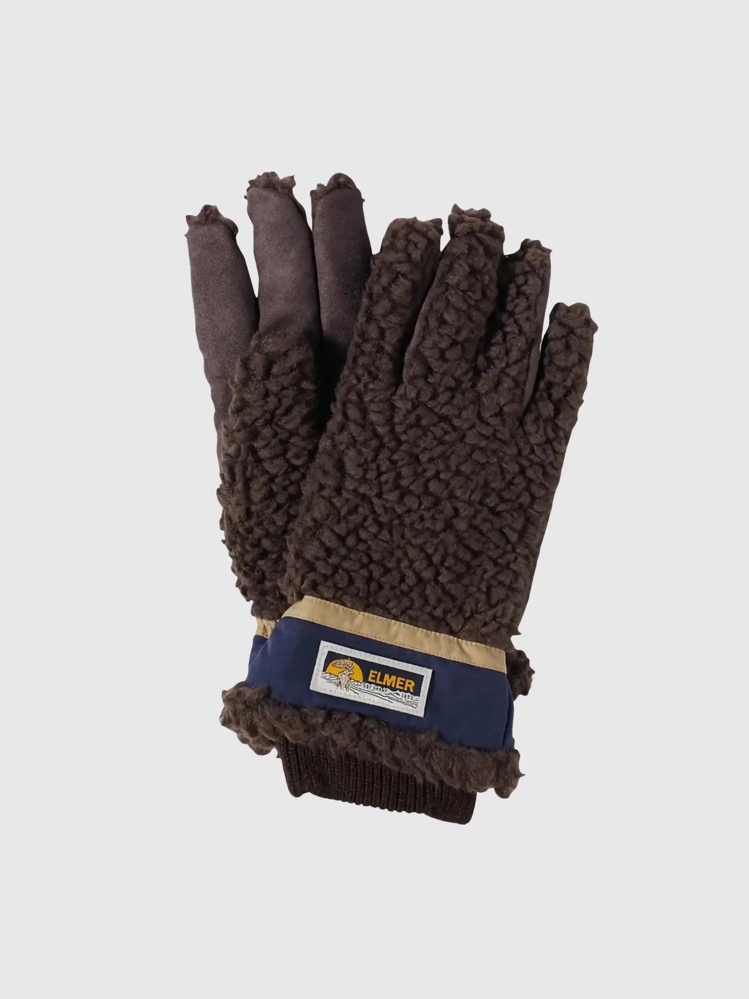 Pirštinės EM353 Teddy 5Finger BROWN