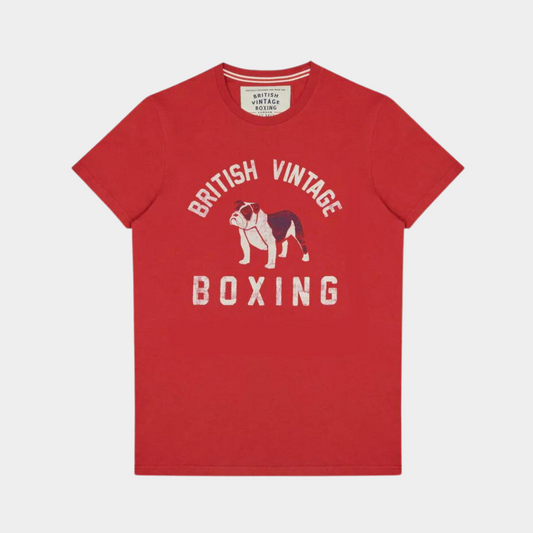Marškinėliai BRITISH VINTAGE BOXING BROUGHTON BULLDOG T-SHIRT