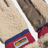 Pirštinės EM353 Teddy 5Finger Beige/Wine