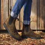 Auliniai batai Blundstone 1615 SUEDE BOOTS - DARK OLIVE