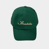 Script Green Hat