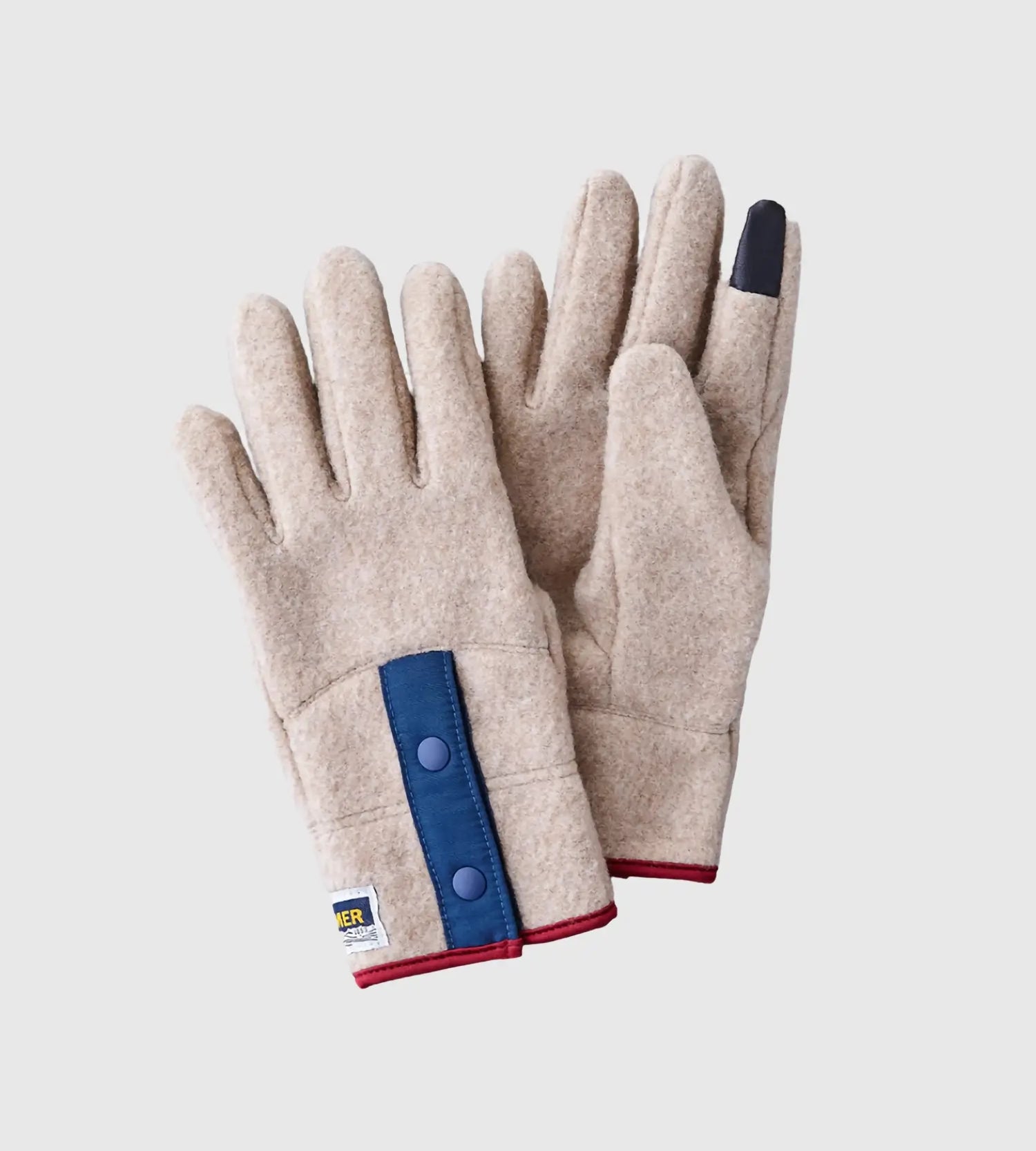 Elmer Recycled wool fleece glove