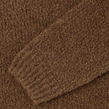 Dun Textured Sweater Brown