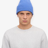 Merino Wool Beanie Pacific Blue