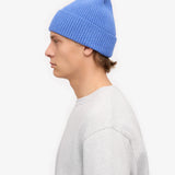 Merino Wool Beanie Pacific Blue