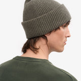 Merino Wool Hat Dusty Olive