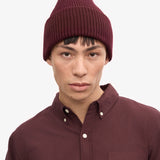 Merino Wool Hat Oxblood Red