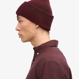 Merino Wool Hat Oxblood Red
