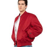 Bronx Bomber Jacket Dark Red