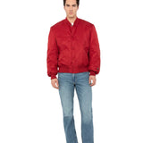 Bronx Bomber Jacket Dark Red