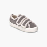 Shearling Low Velcro Grey