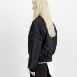 MA-1 Heritage Black Bomber Jacket