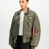 CWU-45 Heritage Olive Bomber Jacket