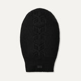 Cable Balaclava Black