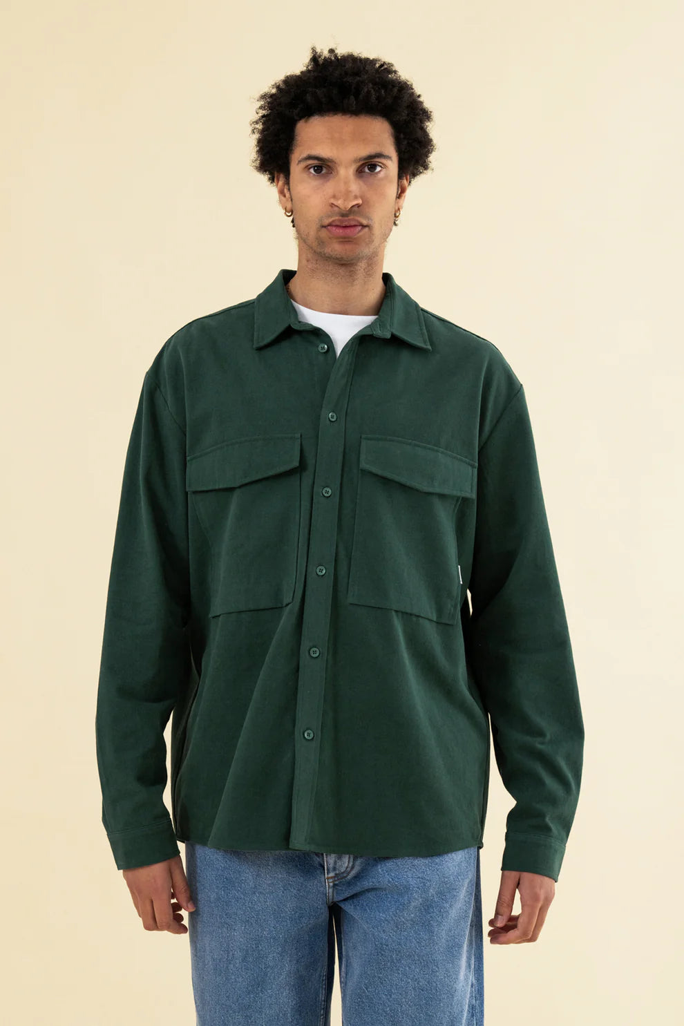 BOUND OCANVAS LONGSLEEVE SHIRT GREEN