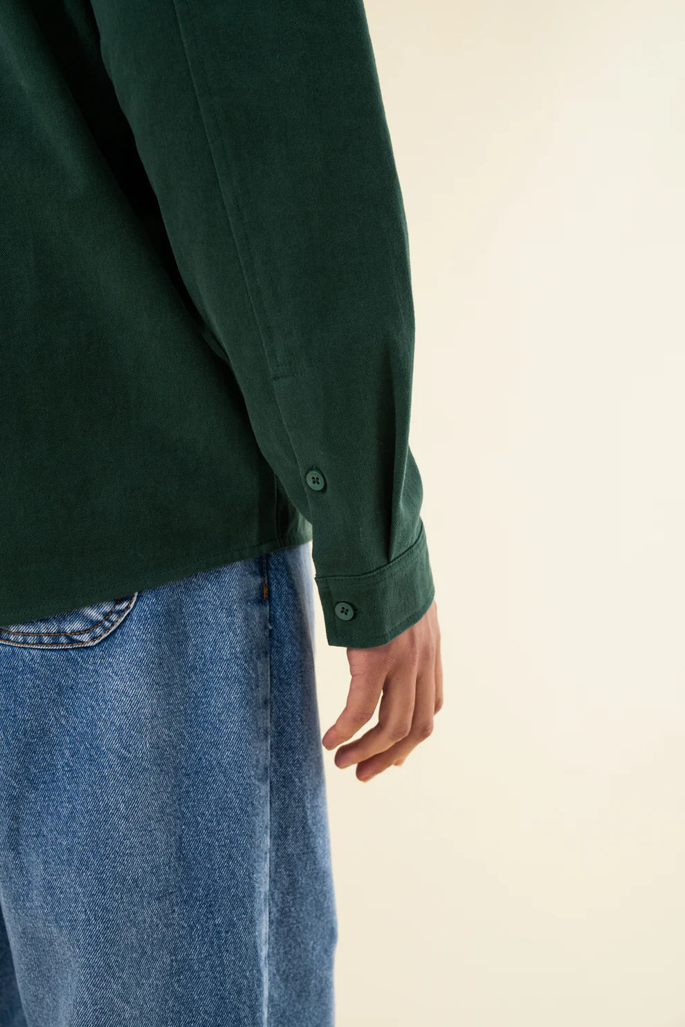 BOUND OCANVAS LONGSLEEVE SHIRT GREEN