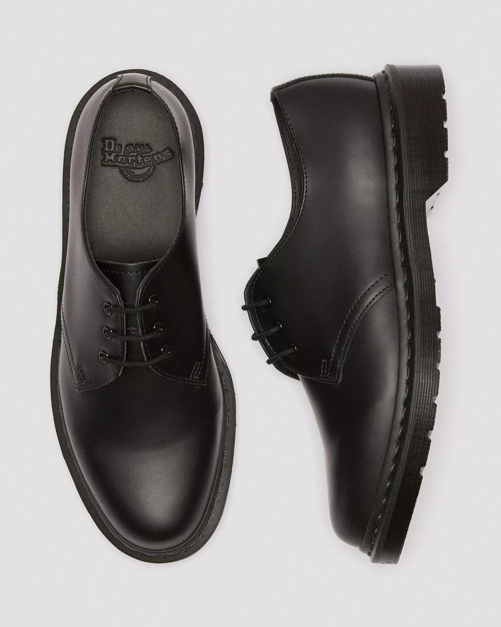 DR.MARTENS 1461 MONO BLACK SMOOTH