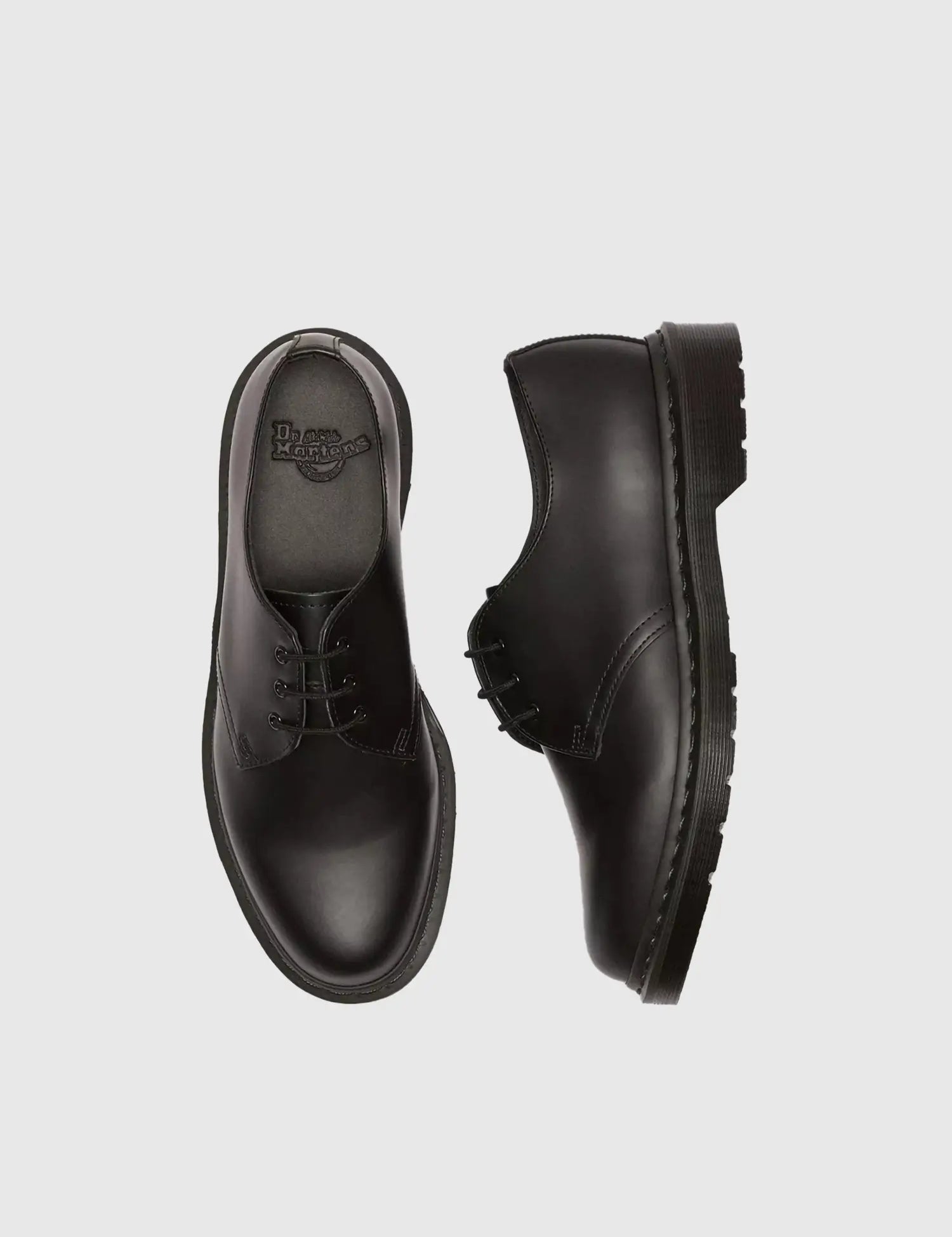 DR.MARTENS 1461 MONO BLACK SMOOTH