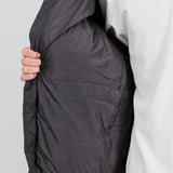 Cloud Puffer Bomber Winter Jacket Vintage Grey