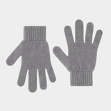 Merino Wool Gloves Heather Grey