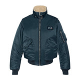 Bomber with Bombardier Collar Navy