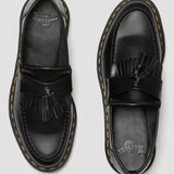 Adrian Yellow Stitch Smooth Leather Tassle Loafers 22209001